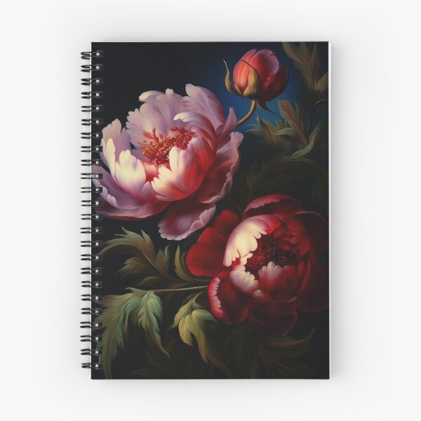 Item preview, Vintage Moody Floral Baroque Botanical Night Garden 7 Nightgarden designed and sold by UtArt.