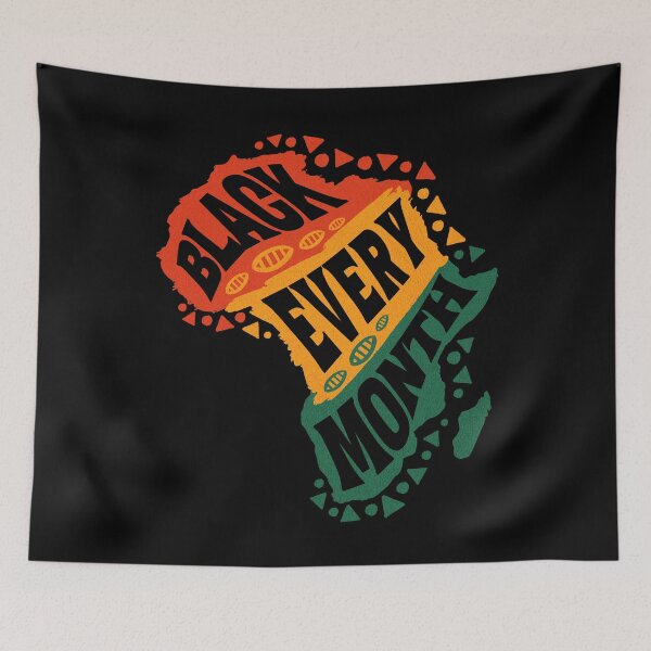 Item preview, Black Every Month -Black History Month  designed and sold by zptees.