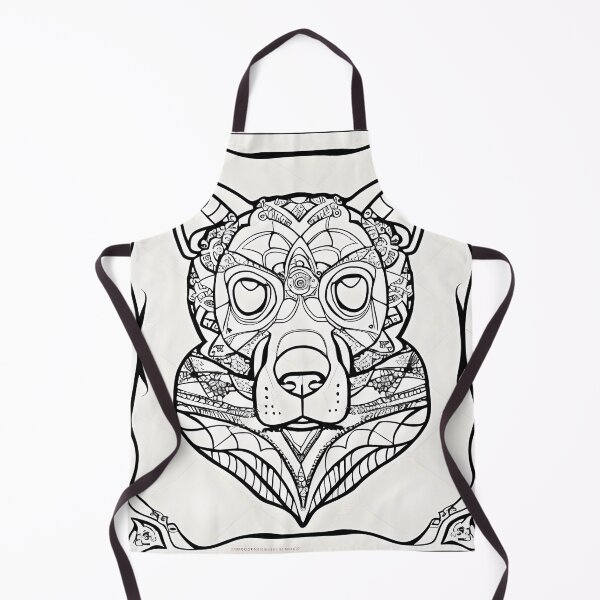 Item preview, Dog mandala coloring book page for meditation, relax, mindfulness designed and sold by UlfrGutheitrir.