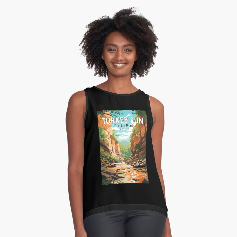 Item preview, Sleeveless Top designed and sold by KrisSidDesigns.