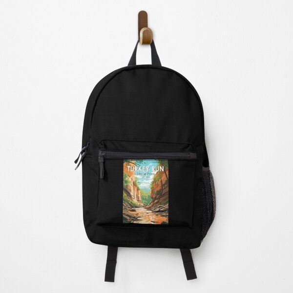 Item preview, Turkey Run State Park Indiana Travel Art Vintage designed and sold by KrisSidDesigns.