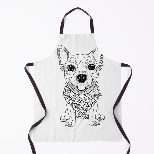 Item preview, Dog mandala coloring book page for meditation, relax, mindfulness designed and sold by UlfrGutheitrir.