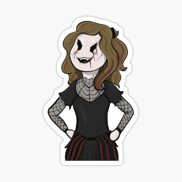 Vampire Girl Sticker