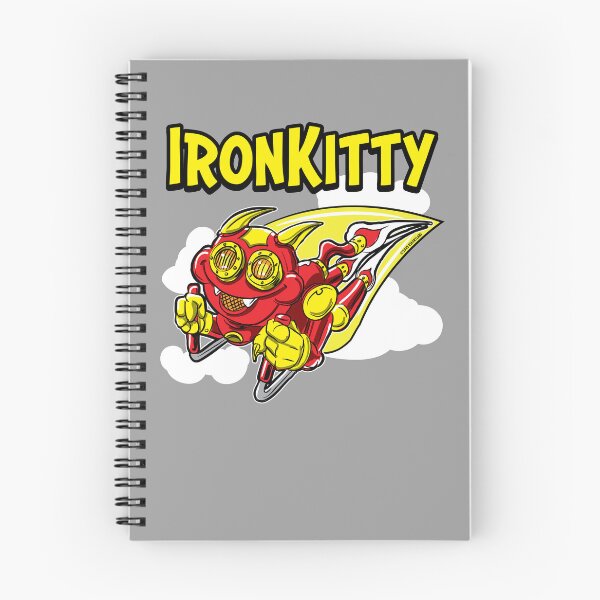 Item preview, Iron Kitty rocketing through the sky designed and sold by eShirtLabs.