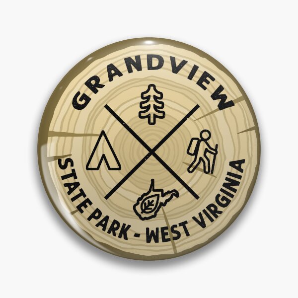 Item preview, Grandview State Park West Virginia Log Slice designed and sold by VanyaKar.