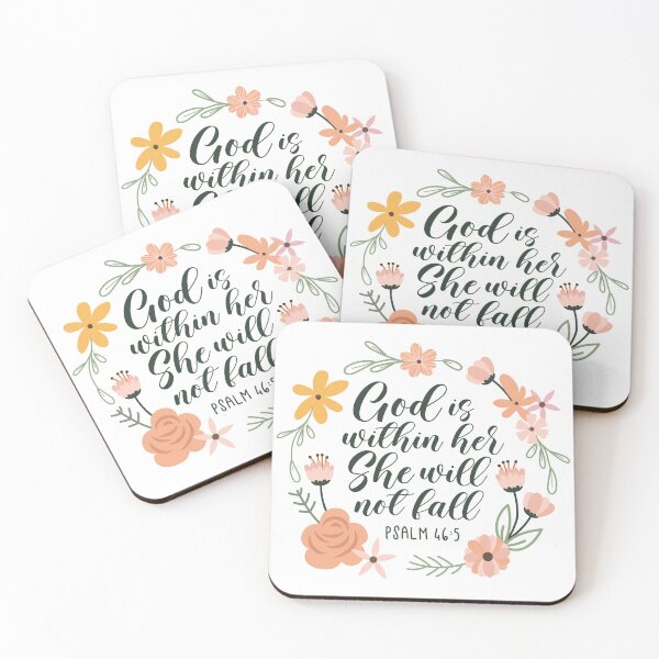 Item preview, Psalm 46:5 God Is Within Her She Will Not Fall designed and sold by amazingjoy.