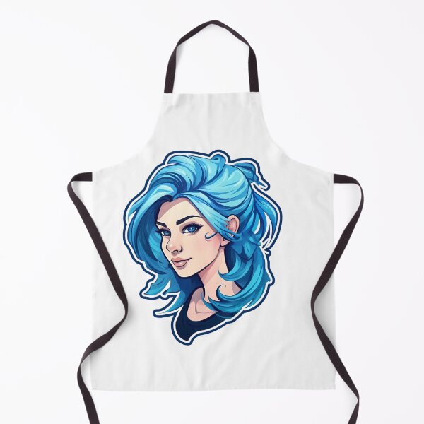 Item preview, Blue Hair Girl - Ellie designed and sold by AdiRemba.
