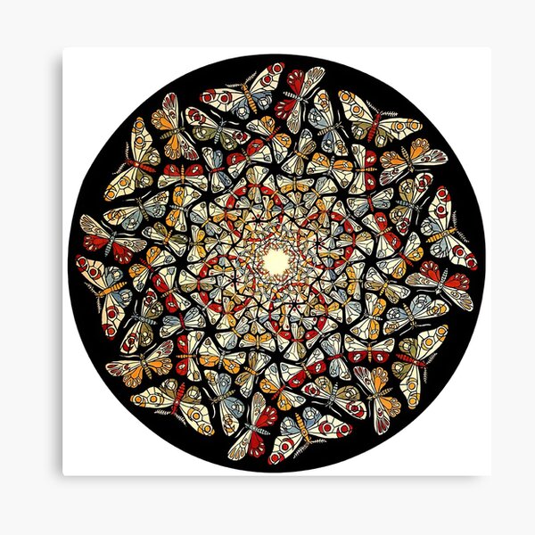 Aperçu de l'œuvre Limite de cercle avec des papillons (1950), MC Escher créée et vendue par Gabriel S.