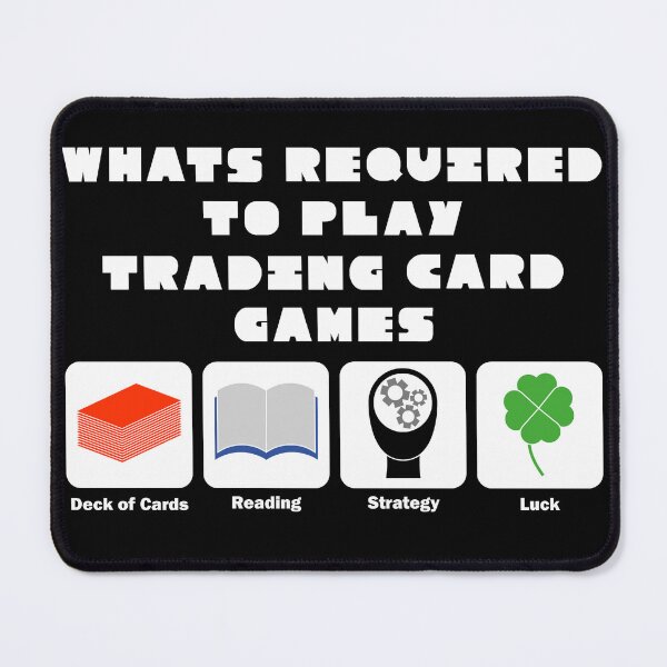 Item preview, Whats required to play trading card games designed and sold by Bryan Docherty.