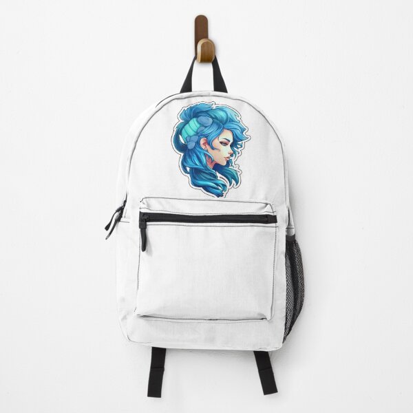 Item preview, Blue Hair Girl - Charlotte designed and sold by AdiRemba.