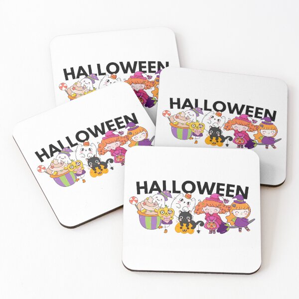 Item preview, Cute Halloween Characters, Funny Halloween Cartoons designed and sold by OFMdesigns.