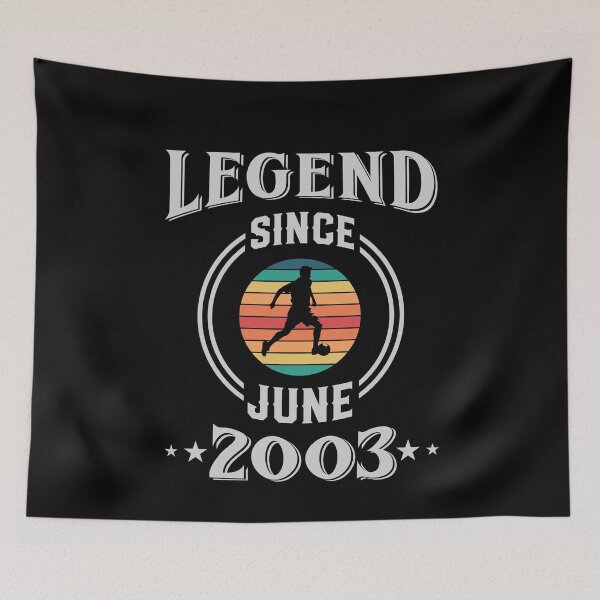 Item preview, Legend Since June 2003 Soccer birthday designed and sold by Gerald Waters.