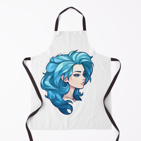 Item preview, Blue Hair Girl - Claire designed and sold by AdiRemba.