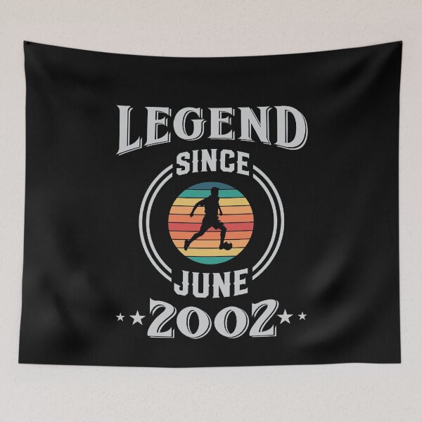 Item preview, Legend Since June 2002 Soccer birthday designed and sold by Gerald Waters.