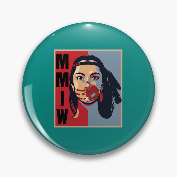 Item preview, MMIW Awareness Native American Woman Artwork For The Missing and Murdered Indigenous WomenT designed and sold by omaselvins.