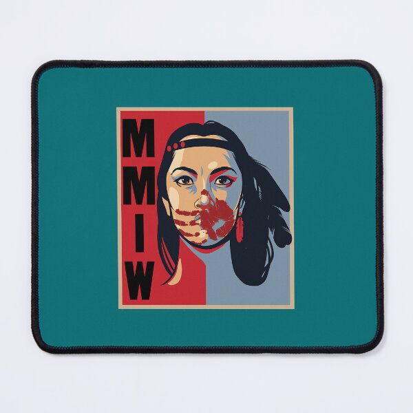 Item preview, MMIW Awareness Native American Woman Artwork For The Missing and Murdered Indigenous WomenT designed and sold by omaselvins.