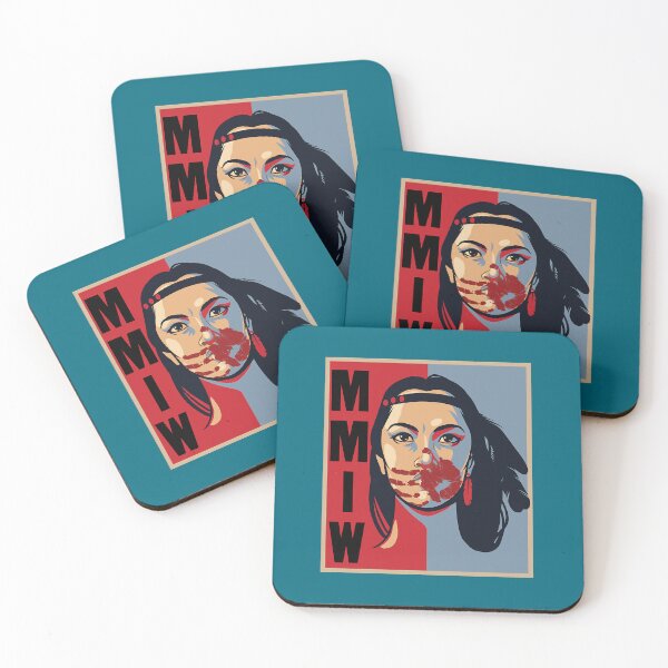 Item preview, MMIW Awareness Native American Woman Artwork For The Missing and Murdered Indigenous WomenT designed and sold by omaselvins.