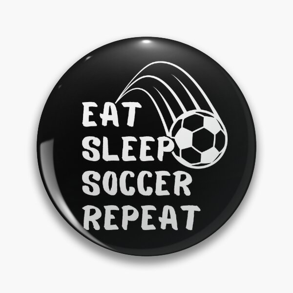 Item preview, Funny Eat Sleep Soccer Repeat Soccer Player Gift designed and sold by bestic.