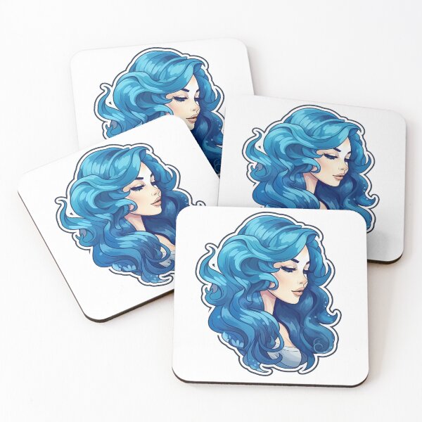 Item preview, Blue Hair Girl - Blair designed and sold by AdiRemba.