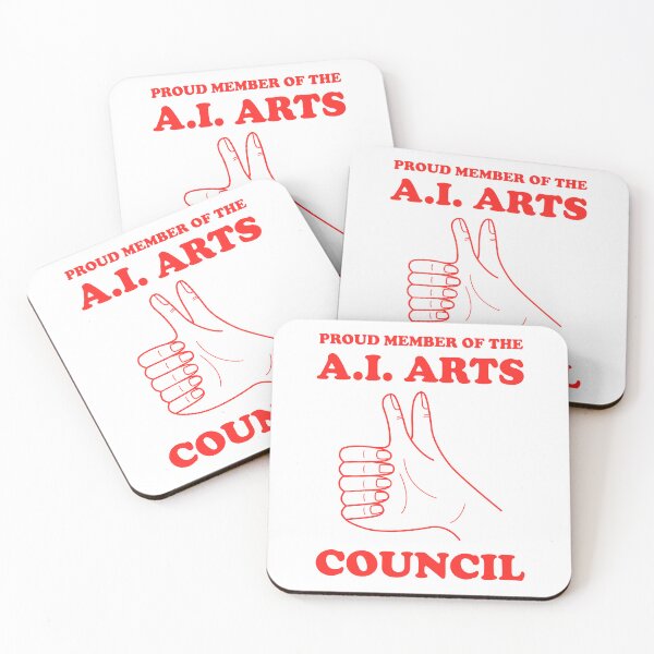 Item preview, AI Arts Council designed and sold by iconikit.