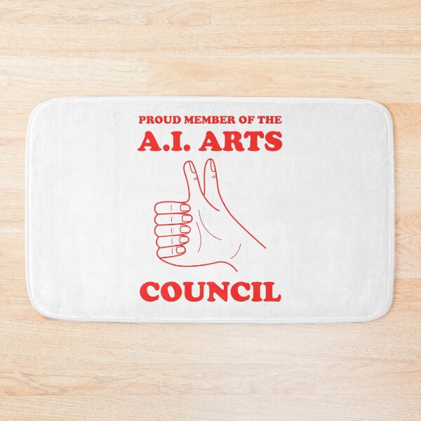 Item preview, AI Arts Council designed and sold by iconikit.