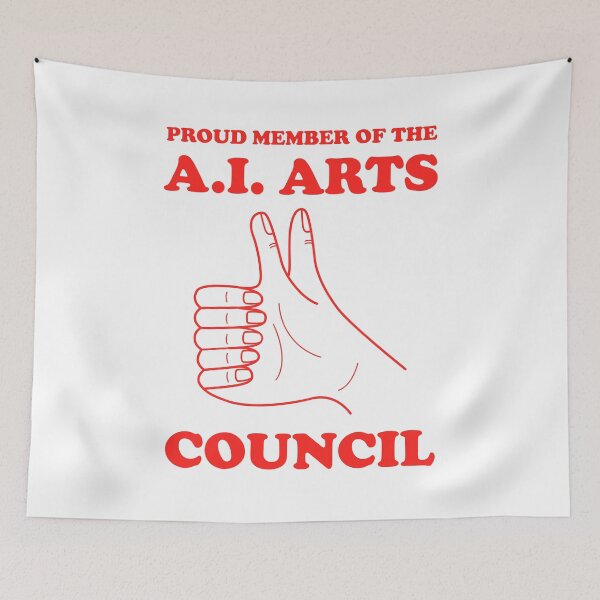 Item preview, AI Arts Council designed and sold by iconikit.