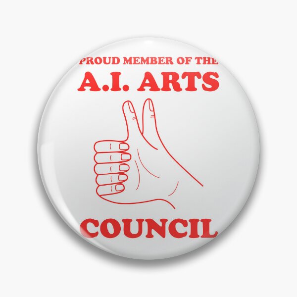 Artikelvorschau, AI Arts Council entworfen und verkauft von iconikit.