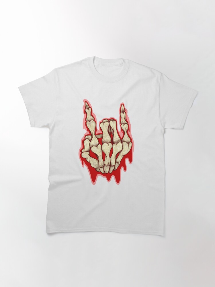 Thumbnail 3 of 7, Classic T-Shirt, Rock On designed and sold by D00dleDucky.