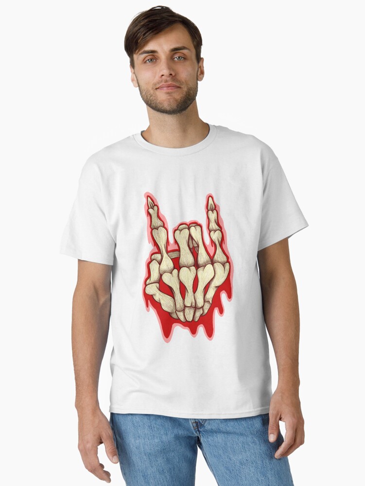 Thumbnail 1 of 7, Classic T-Shirt, Rock On designed and sold by D00dleDucky.