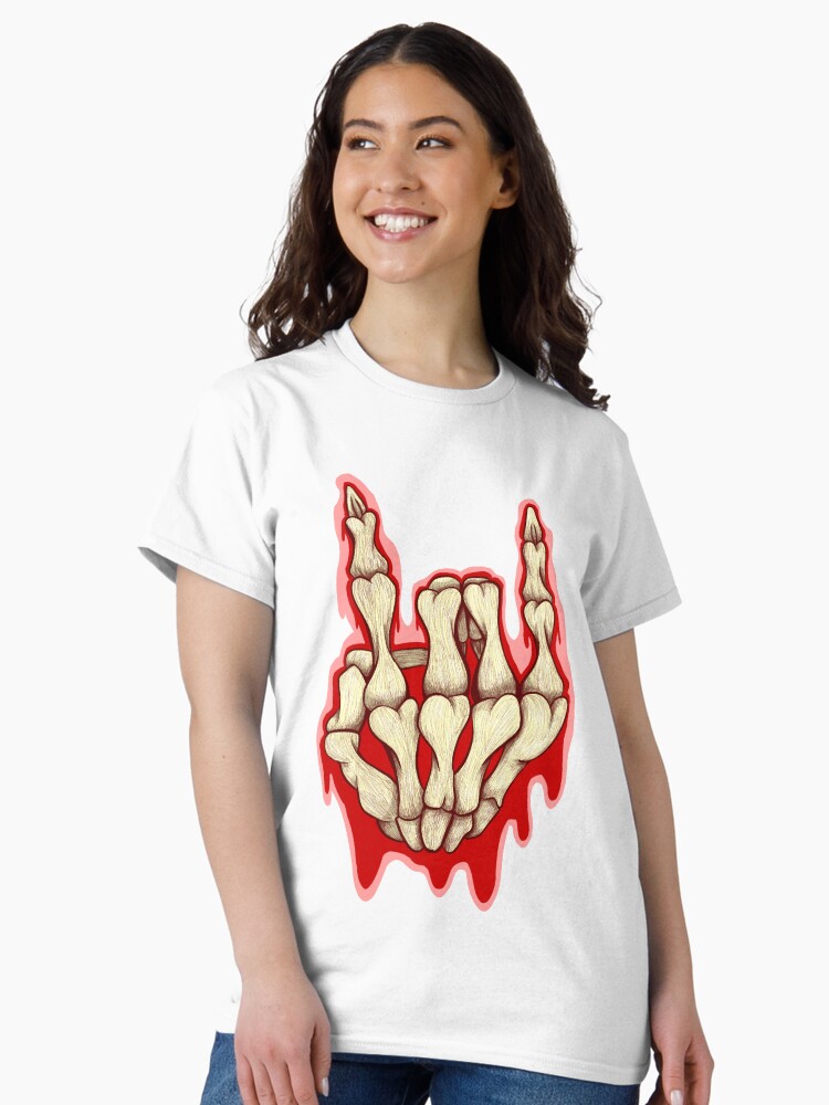 Thumbnail 2 of 7, Classic T-Shirt, Rock On designed and sold by D00dleDucky.