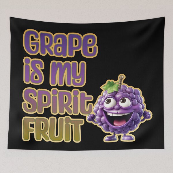 Item preview, Grape is My Spirit Fruit designed and sold by danielliamgill.