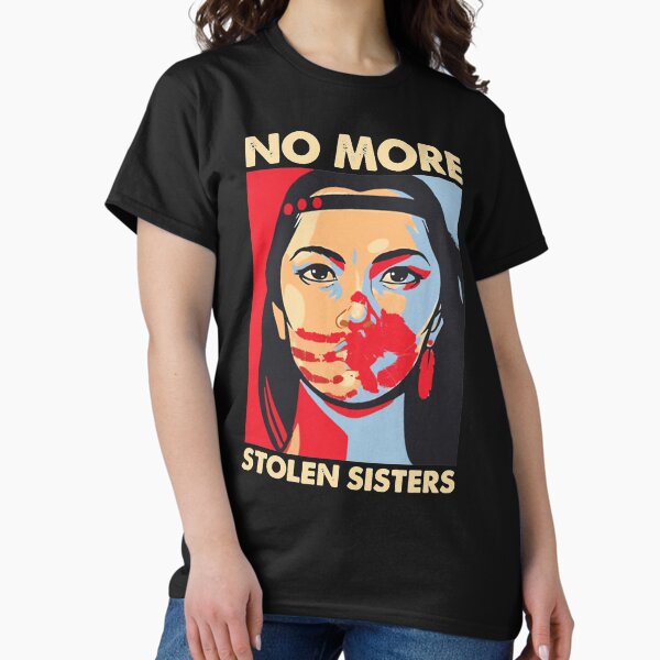 Vista previa del artículo con la obra «No más hermanas robadas», diseñado y vendido por omaselvins.