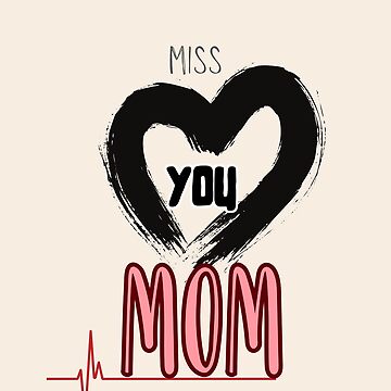 miss you' hand lettering - handmade calligraphy - Stock Image - Everypixel