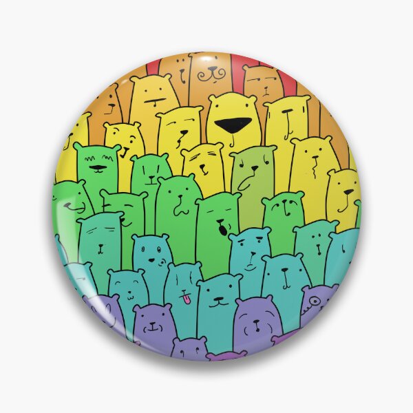 Item preview, A gathering of Rainbears designed and sold by GioVeeBee.