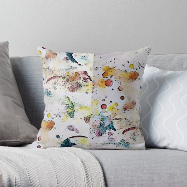 Splash Throw Pillow