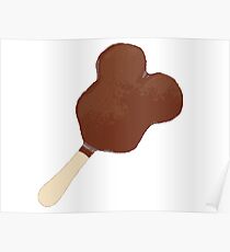 Mickey Ice Cream Bar Poster