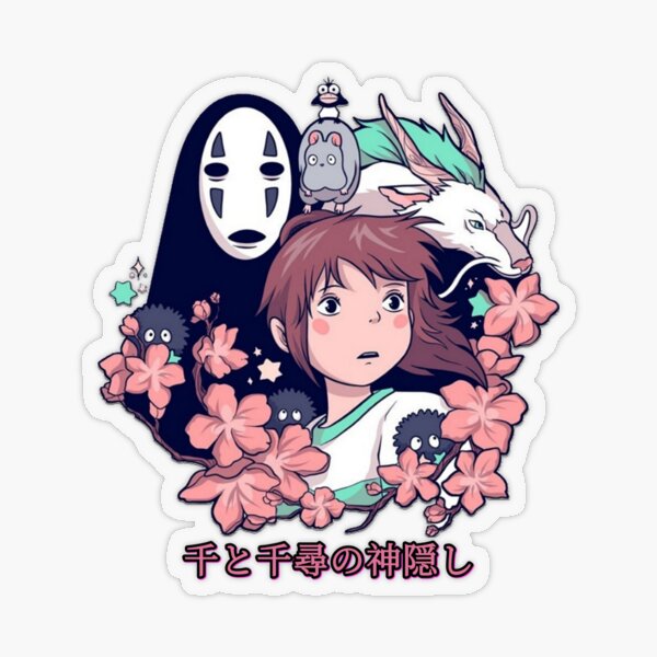 Anime Wall Decals Spirited Away Characters - EC1088 – SDA Image Design Shop