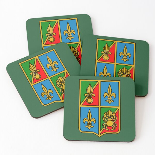 Item preview, French Foreign Legion Amphibious Unit Badge designed and sold by sirglennbo.