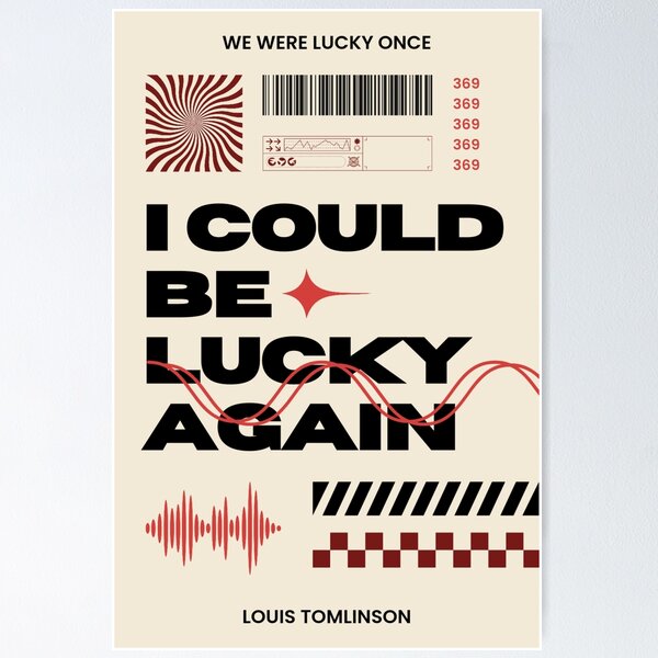 Item preview, lucky again designed and sold by The 369 .