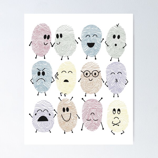 Item preview, Fingerprint Feels designed and sold by Melanie Kaisen.