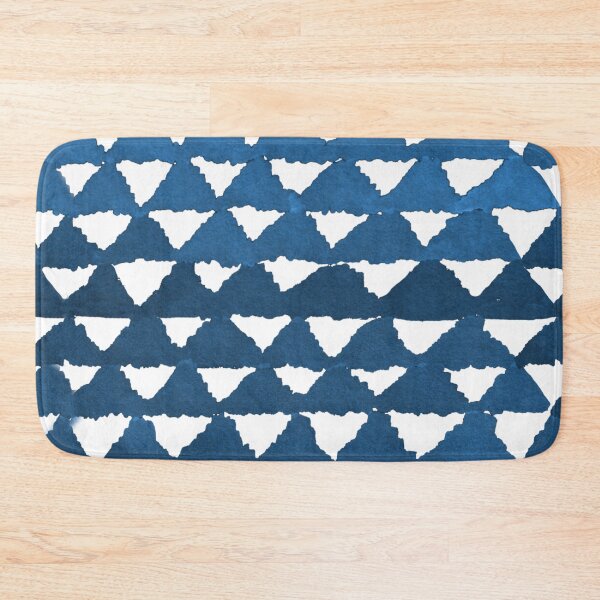 Item preview, Indigo Triangle Mountains Pattern designed and sold by sofiahawk.