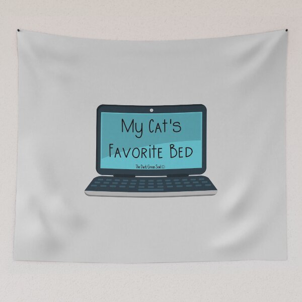 Item preview, My Cat's Favorite Bed II designed and sold by DarkGreenSoul.
