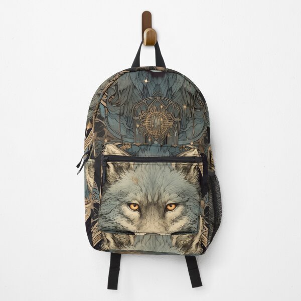 Item preview, Shamanic Wolf 2 designed and sold by Red Witch Art.