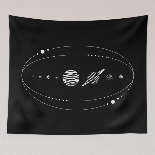 Item preview, Planet alignment within ellipses designed and sold by 3RingsSaturn.