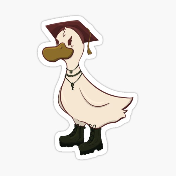 Graduation Duck Sticker