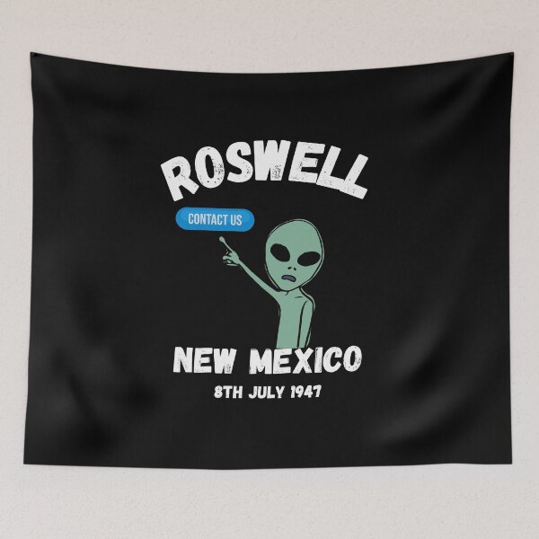 Item preview, Roswell New Mexico Alien Contact Us Design designed and sold by RektRepublic.