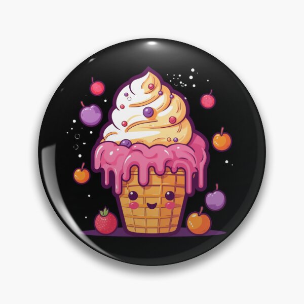 Artikelvorschau, Cute KawaiiMadness Kawaii Ice Cream Cone entworfen und verkauft von KawaiiMadness7.