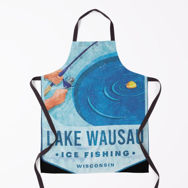Item preview, Lake Wausau Ice Fishing Wisconsin designed and sold by JordanHolmes.