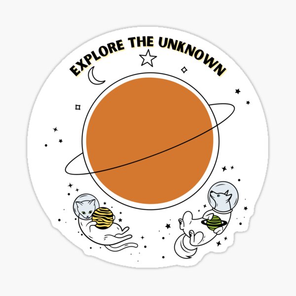 Explore the Unknown Sticker