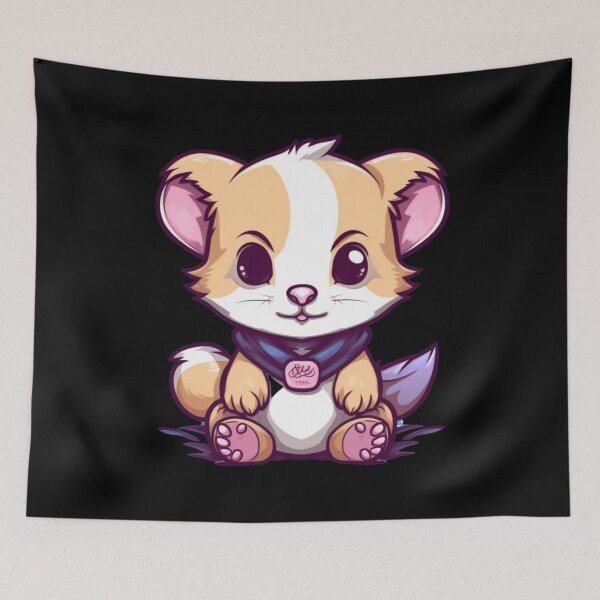 Item preview, Cute KawaiiMadness Kawaii Ferret designed and sold by KawaiiMadness7.